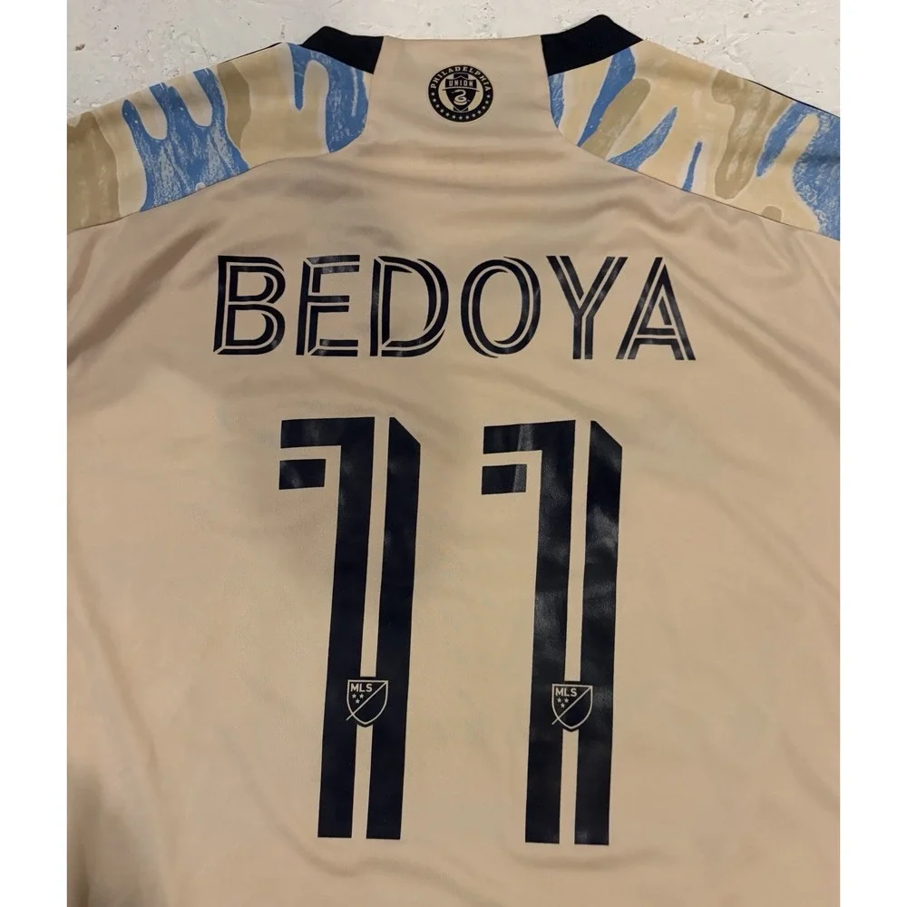 Adidas 2023/24 Philadelphia Union Bedoya Soccer Jersey HI1858 Men's Large